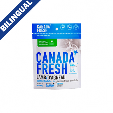 PetKind® Canada Fresh™ Lamb Air-Dried Nutritious Cat Treats 3oz (NEW)