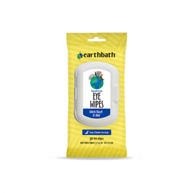 earthbath® Grooming Wipes Eye Wipes (30ct)