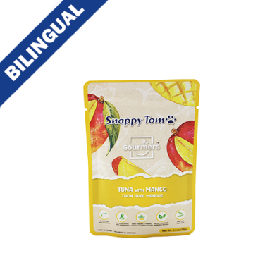 Snappy Tom® Gourmers™ Tuna with Mango Wet Cat Food 70gm (NEW)
