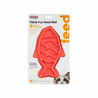Outward Hound® Petstages® Fishie Fun Slow Feed Mat Pink for Cats (NEW)