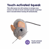 Outward Hound® Petstages® Squeak Squeak Mouse Grey Plush Cat Toy