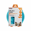 Outward Hound® Petstages® Kitty Slow Feeder Blue for Cats
