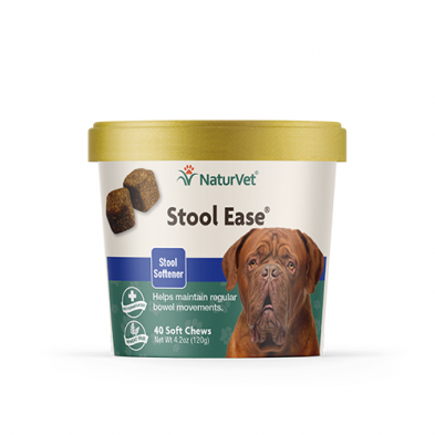 NaturVet® Stool Ease® Soft Chews for Dogs (40 ct)