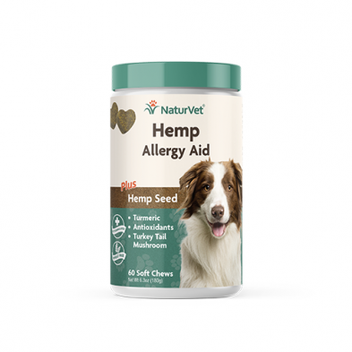 NaturVet® Hemp Allergy Aid Soft Chews (60 ct)