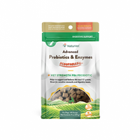 NaturVet® Scoopables® Advanced Probiotics & Enzymes Supplement for Dogs (45 scoops)