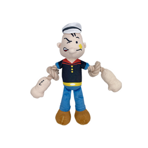 Multipet™ Popeye® With Rope Arms Dog Toy (NEW)