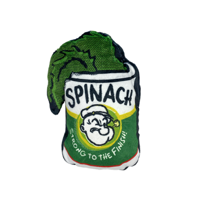 Multipet™ Popeye® Spinach Can 6" Dog Toy (NEW)