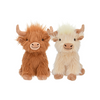 Multipet™ Highland Cow Assorted Brown & Cream 14" Dog Toy