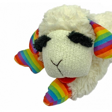 Multipet™ Lamb Chop® Rainbow 10.5" Dog Toy