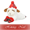 Multipet™ HOLIDAY Lamb Chop® Red Plaid Dog Toy