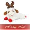 Multipet™ HOLIDAY Lamb Chop® with Antlers Dog Toy