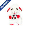 Multipet™ Wrinkleez Lamb Chop® Soccer Portugal 8" Dog Toy (NEW)