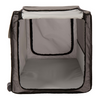 Sherpa® Quick Kennel™ Duel-Entry Soft-Sided Portable Pet Kennel for Car Travel, 43 in x 21 in x 21 in, Gray