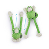 goDog® Crazy Tugs™ Monkey Lime Green Large Dog Toy (NEW)