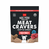 Wag More, Bark Less® Meat Cravers™ Soft & Chewy Beef Dog Treats 5oz SALE