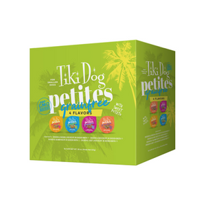 Tiki Dog® Petites Grain Free Variety Pack Wet Dog Food 10 x 3oz (NEW)