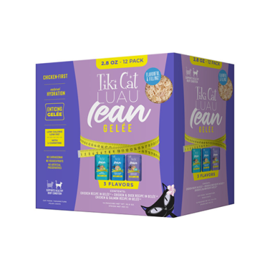 Tiki Cat® Lean Gelee Variety Pack Wet Cat Food 12 x 2.8oz