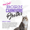 Tiki Cat® Born Carnivore® Broths with Duck & Chicken in Broth Wet Cat Food Topper 1.3 oz (NEW)