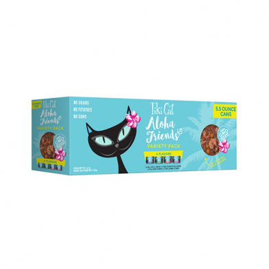 Tiki Cat® Aloha Friends™ Variety Pack Wet Cat Food 8 x 8.5oz