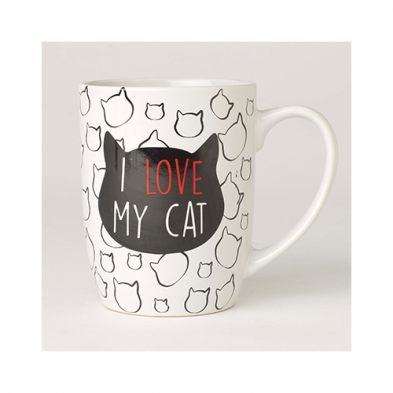 PetRageous® I Love My Cat Mug 24 oz