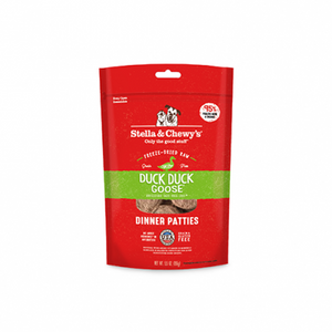 Stella & Chewy's® Duck, Duck, Goose Dinner Patties Freeze-Dried Raw Dog Food