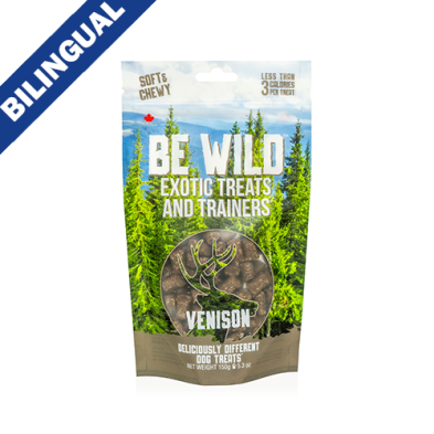 This & That® Be Wild™ Exotic Treats and Trainers Venison Soft & Chewy Dog Treat 150gm (5.3 oz)