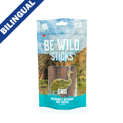 This & That® Be Wild™ Sticks Emu Crunchy Dog Treat (6 ct)