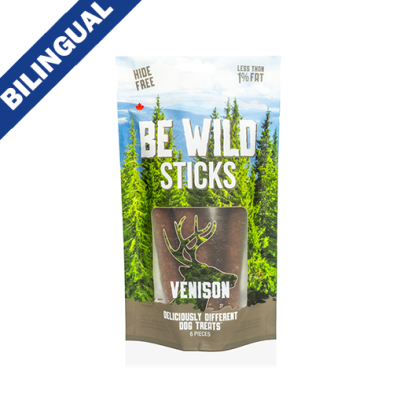 This & That® Be Wild™ Sticks Venison Crunchy Dog Treat (6 ct)