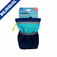 Company of Animals® Coachi® Pro Train & Treat Bag Navy & Light Blue