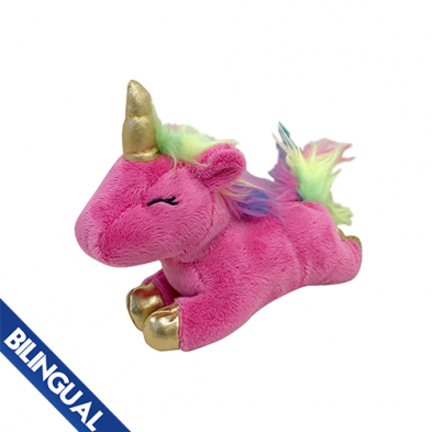 foufouBRANDS™ fouFIT™ Unicorn Plush Pink Dog Toy (NEW)