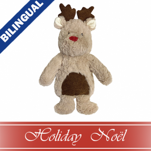 foufouBRANDS™ fouFIT™ HOLIDAY Cuddle Plushies Reindeer