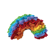 foufouBRANDS™ fouFIT™ One Love Snuffle Mat Rainbow Dog Toy