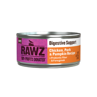 RAWZ® Digestive Support Chicken, Pork & Pumpkin Wet Cat Food 5.5oz (NEW)