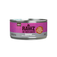 RAWZ® Senior Turkey, Pumpkin & Green Mussels Wet Cat Food 5.5oz (NEW)