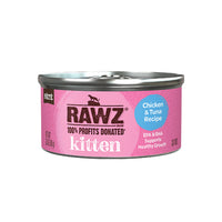 RAWZ® Kitten Chicken & Tuna Wet Cat Food 2.8 oz