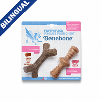 Benebone® Puppy Maplestick & Zaggler Bacon Flavor (2 Pack) Dog Chew