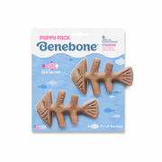 Benebone® Fishbone Salmon Flavored Tiny Puppy Chew (2-Pack)