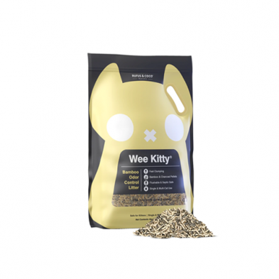 Rufus & Coco® Wee Kitty® Bamboo Clumping Cat Litter