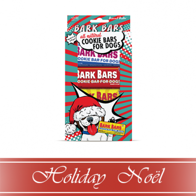 Spunky Pup® HOLIDAY Bark Bar Variety Pack Dog Treats (4 Pack)
