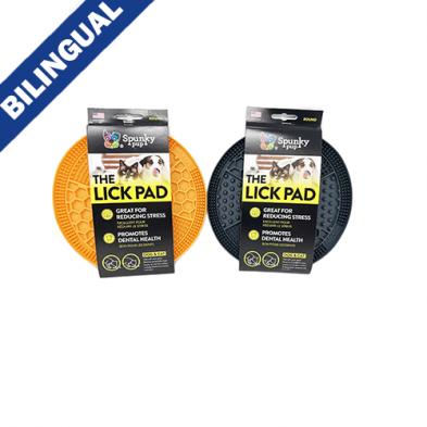 Spunky Pup® Lick Pad Round for Dogs