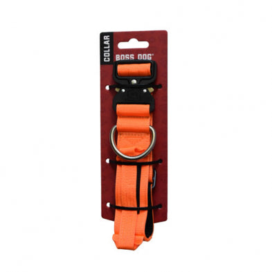 Boss Dog® Boss Tactical™ Orange Adjustable Collar