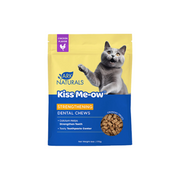ARK NATURALS® Kiss Me-ow™ Strengthening Dental Chews Chicken Flavor Cat Treat 6oz (NEW)