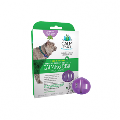 Acorn Pet Products Calm Paws Behavior Support™ Calming Disk Medallion for Cats