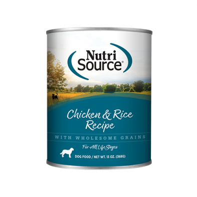 NutriSource® Adult Chicken & Rice Recipe Wet Dog Food 13 oz (NEW) SALE