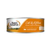 NutriSource® Chicken, Turkey & Lamb Formula Wet Cat Food 5.5 oz SALE