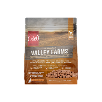 CoevO™ The Hinterlands Valley Farms Freeze-Dried Chicken, Turkey & Duck Recipe for Dogs 1 lb