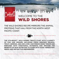 CoevO™ The Hinterlands Wild Shores Vita•Boost™ Salmon, Trout & Herring Treats for Dogs 1.76oz