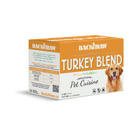 Back2Raw™ Complete Turkey Blend Frozen Dog Food 4 lbs (NEW)