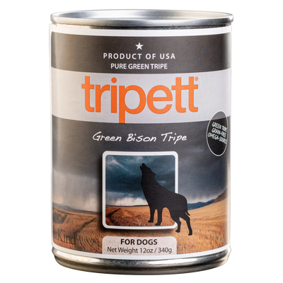 PetKind Canned Dog Food Bison Tripe 12 oz