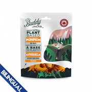 Buddy Jacks™ Plant Based 100% Vegan Gently Air Dried Single Ingredient Pumpkin Dog Treat 7 oz